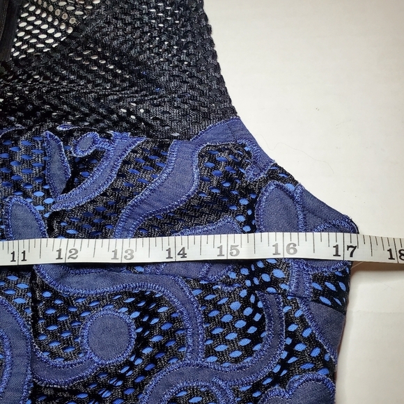 Julia Jordan Embroidered Applique Fit and Flare Dress Size 8 - Picture 11 of 13